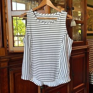 Southern Tide summer stripes sleeveless tank